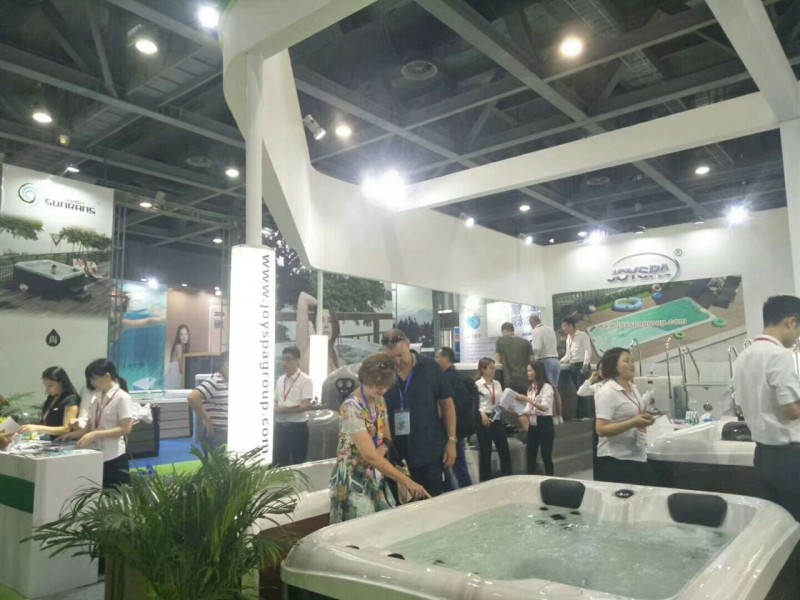 名企聚首廣州，2018亞洲泳池SPA博覽會昨日開幕